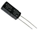 15 pçs capacitor eletrolitico 10x450v - 10uf x 450v 105 graus