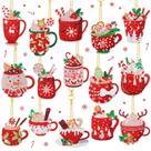 15 peças de enfeites de chaveiro com pintura de diamante de Natal BBTO 15 peças de enfeites de chaveiro com pintura de diamante de Natal BBTO