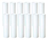 15 Refis Cavalete Polipropileno Liso 2,5 X 25cm 50 Micra Branco