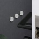 15 Un Protetor Anti Impacto Ruído Adesivo Silicone Porta Parede Moveis Redondo 1,5cm