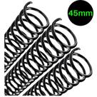 15 Wire-o Para Encadernar Documento Cor Preto 45mm P/ 400 Folhas 15 Wire-o Para Encadernar Documento Cor Preto 45mm P/ 400 Folhas
