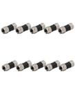 150 conector compressão rg6 cabo