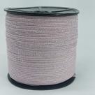 150 metros Elástico Lurex chat 7mm Rosa Claro 3614 150 encadernação 150 metros Elástico Lurex chat 7mm Rosa Claro 3614 150 encadernação
