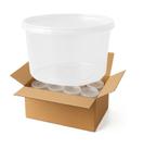 150 Pote Embalagem Para Marmita 1200ml