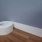 15m de Rodapé Autocolante Flexível Rodateto e Rodameio Eva 10cm