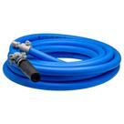 15m mangueira lava auto 1/2" - 1000 psi - esguicho leque nylon preto 3,2mm
