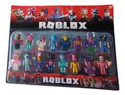 16 Bonecos Roblox Desmontável Brinquedo Infantil Articulado + relogio Roblox led
