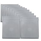 16 Caixa Leson Quadrada Branca Embutir Gesso Som Ambiente 70w