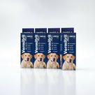 16 Comprimidos Vermitril Max Proteção Completa para Cães Grandes Antiparasitário Tripla Ação