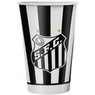 16 Copos Decoração Festa Aniversário Santos 180ml