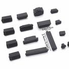 16 Peças Tampas de Silicone Antipoeira e Impermeáveis para Portas USB e Interfaces de Laptop