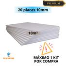 16 Placas de Isopor 10mm 100cm x 50cm x 1cm Forro COMPRAR 01 KIT POR VEZ