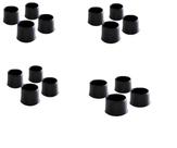 16 Ponteiras Para Pé Móveis 7/8 22 mm Banner Externa cadeira 16 Ponteiras Para Pé Móveis 7/8 22 mm Banner Externa cadeira