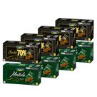 160 Pastilhas de Chocolate, Menta e 70% Cacau, Montevérgine