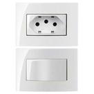 17 Tomadas 3 Pinos 10a + 2 Tomadas 3 Pinos 20a + 11 Interruptor Simples Embutir Móvel Branco 17 Tomadas 3 Pinos 10a + 2 Tomadas 3 Pinos 20a + 11 Interruptor Simples Embutir Móvel Branco