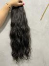 175g de cabelo de 60cm em 3 redes extra fina manual