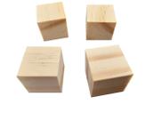 178 Cubinhos Madeira 2 X 2 X 2 Cm Para Artesanato Decoração