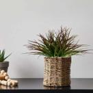 18 Buquês Folhagem capim 39cm:planta artificial para complemente de decoração preço atacado - DE27065