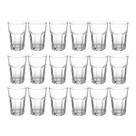 18 Copos de Vidro Transparente 350ML Para Sucos e Vitaminas