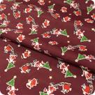 18 Metros Tecido Estampado Natal Toalha de Mesa Enfeite