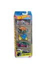 1806 hot wheels pacote com 5 carros street beasts jbj90 - mattel (43241)