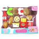 19 Peças Hamburguer Cjt Guloseimas 689-2 - BBR TOYS R2961 19 Peças Hamburguer Cjt Guloseimas 689-2 - BBR TOYS R2961