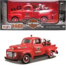 1948 Ford F-1 Pickup + 1936 EL Knucklehead - Harley Davidson HD Custom - 1/24 - Maisto