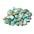 1Kg Amazonita Verde Rolado Pedra Natural M 20 a 35mm Tipo B