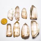 1kg de Cristais Lemuria Fumê - Semeador Lemuriano Tok Fumê - Pedras Médias