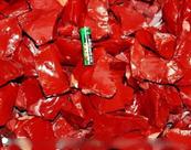 1kg Jaspe Vermelho Cascalho Bruto Natural Para Orgonite
