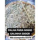 1KG Palha para Ninho Galinha, Presépio, Decoração - Feno Tifton 85 - Feno Natural para Decoração