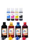 1L de Tinta e Refil Compatível Para Epson T524 de 250ml