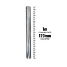 1m Cano Galvanizado Para Chaminé 120mm 1m Cano Galvanizado Para Chaminé 120mm