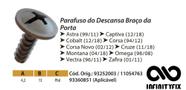 1O Parafuso do Descansa Braço da Porta - GM Chevrolet Corsa Astra Corsa Novo Montana Vectra - PF06