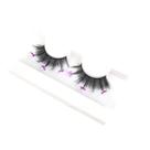 1pairs borboleta lantejoulas cílios postiços neon glitter estrela colar broca 3d tridimensional cílios de fibra química