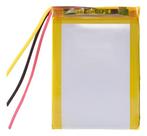 (1pc) Bateria 605060 2500mah Com 3 Fios 6mm X 50mm X 60mm