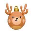1pc chifres infláveis bola de natal pvc bola gigante natal árvore decoração presente de natal 1pc chifres infláveis bola de natal pvc bola gigante natal árvore decoração presente de natal