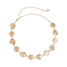 1pc moda high-end cintura corrente cinto feminino acessório decorativo para saias 1pc moda high-end cintura corrente cinto feminino acessório decorativo para saias
