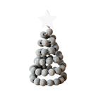 1pc nova decoração de natal criativo nórdico madeira árvore de natal ornamento de mesa