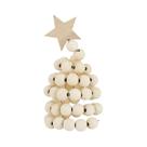 1pc nova decoração de natal criativo nórdico madeira árvore de natal ornamento de mesa