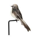 1pc pena artificial pássaro jardim decoração floral pássaro espuma produtos de penas falso pardal