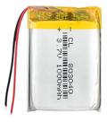 (1pc) Pilha Bateria 2fios 3,7v 1000mah 8mmx30mmx40mm Nova (1pc) Pilha Bateria 2fios 3,7v 1000mah 8mmx30mmx40mm Nova