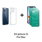 1UN Capa Capinha Anti Impacto + 2UN Películas 9D De Cerâmica Para Iphone 13 PRO MAX