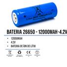 1x Bateria 26650 12000mah 4,2v Li-ion X900 P70 P90 Qualidade Premium - Envio Rápido