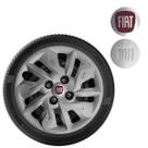 1x Calota ARGO MOBI UNO Aro 14 Grafite com emblema 292cb