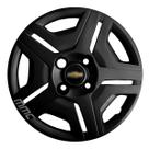 1x Calota CELTA CORSA CLASSIC Aro 13 Black com Logo 132cb