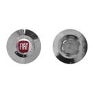 1x Calota Miolo Centro Roda Scorro S182 Cromado Fiat Aro 14 15