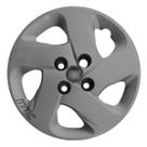1x Calota MOBI ARGO PALIO Aro 14 Grafite com emblema 298cb