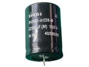 1x Capacitor Eletrolitico 2200uf/160v Snap-in 85º 35x50mm