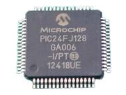 1x Circuito Integrado Pic24fj128ga006t-i/pt Smd Microchip